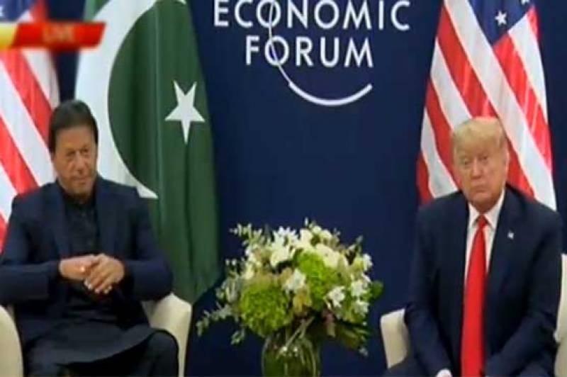 Trump in meeting with PM Imran says will talk to Modi on Kashmir issue