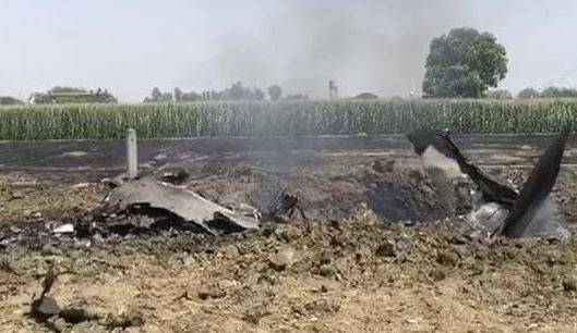 Indian Air Force MiG-29 crashes