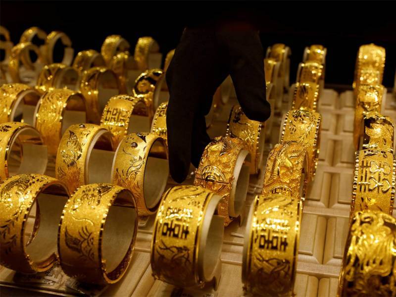 Gold price reaches Rs105,100 per tola