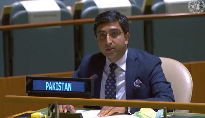 Jammu and Kashmir never was India's part, Pakistan declares at UN