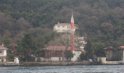 Fire damages historic wooden mosque on Istanbul’s Bosporus Strait