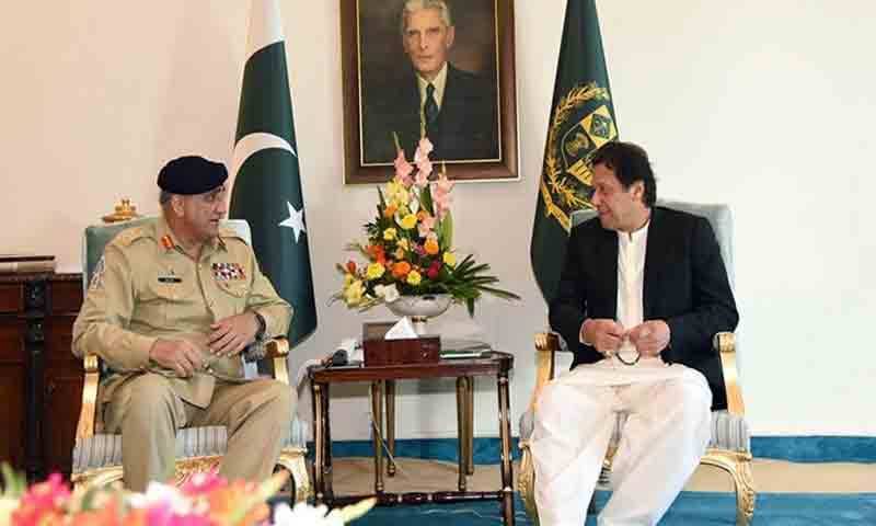 PM Imran, COAS Bajwa discuss matters pertaining to internal and external security