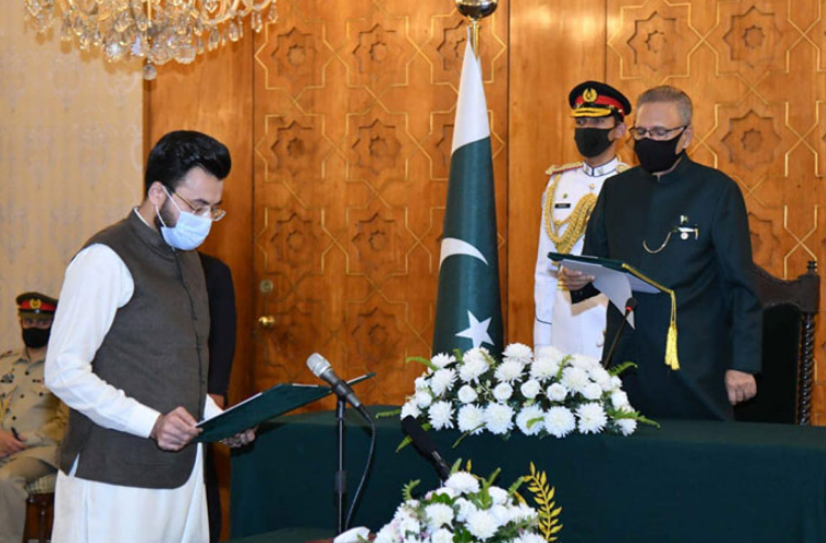 Farrukh Habib takes oath as minister of state for information and broadcasting