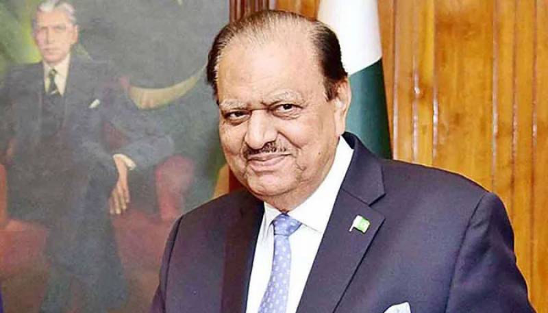 president, mamnoon hussain, PMLN, neo tv