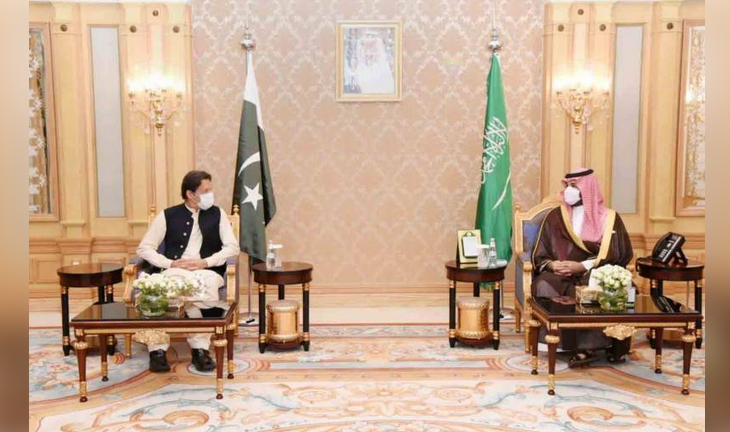 PM Imran, Saudi Crown Prince discuss bilateral ties, climate change 