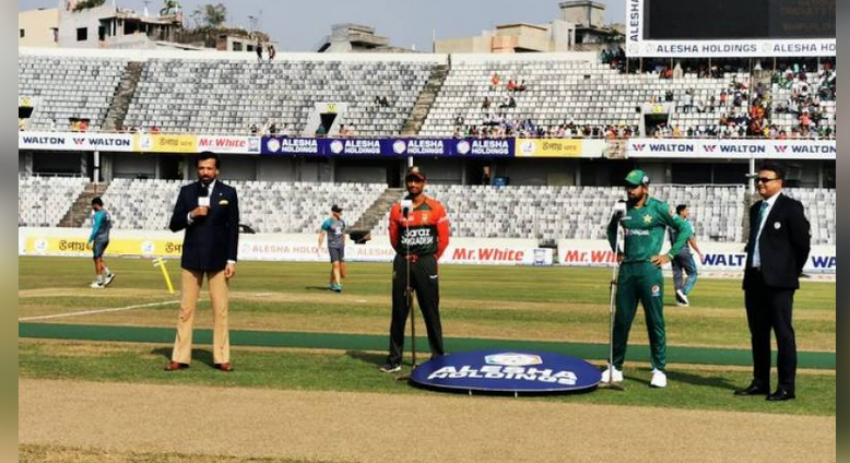 Second T20I: Bangladesh win toss, decide to bat first against Pakistan