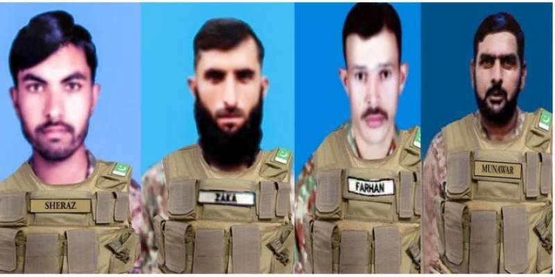 Four Pakistan Army soldiers martyred in North Waziristan IBO: ISPR