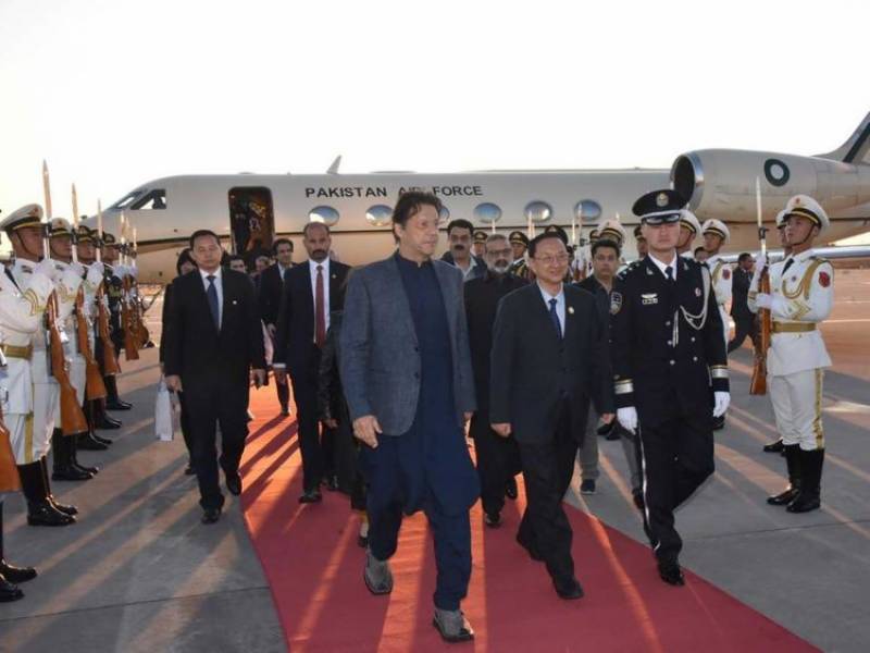 PM Imran embarks on 4-day visit to China 