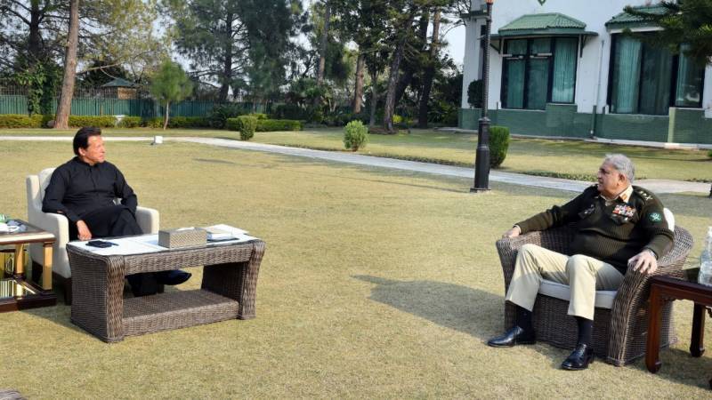 COAS Gen Bajwa calls on PM Imran