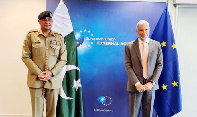 Pakistan values its relations with EU countries, says COAS Gen Bajwa