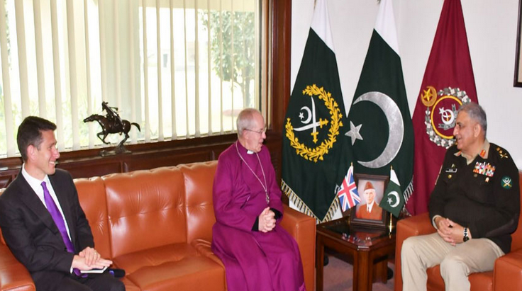 COAS Bajwa acknowledges role of Christian brethren for progress of Pakistan