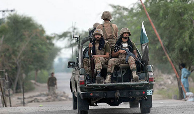 Four terrorists killed, one arrested in Lakki Marwat IBO: ISPR