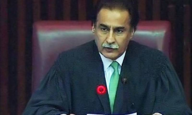 NA Speaker Asad Qaiser resigns, Ayaz Sadiq conducts no-trust vote