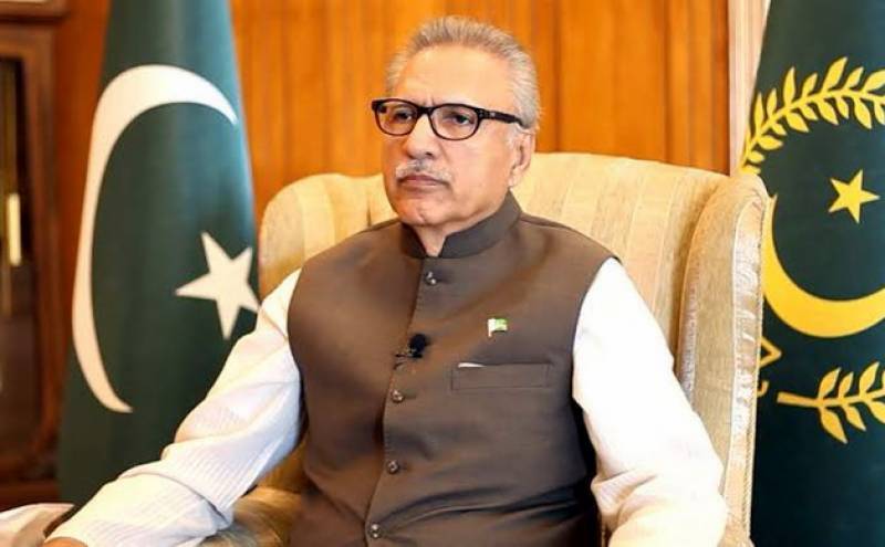 President Alvi calls for judicial commission to probe 'foreign conspiracy'