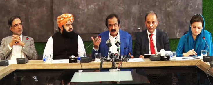 Rana Sanaullah accuses Imran Khan of receiving land as graft from Bahria Town