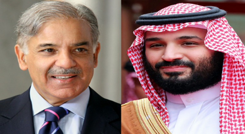 Saudi crown prince accepts PM Shehbaz's invitation to visit Pakistan