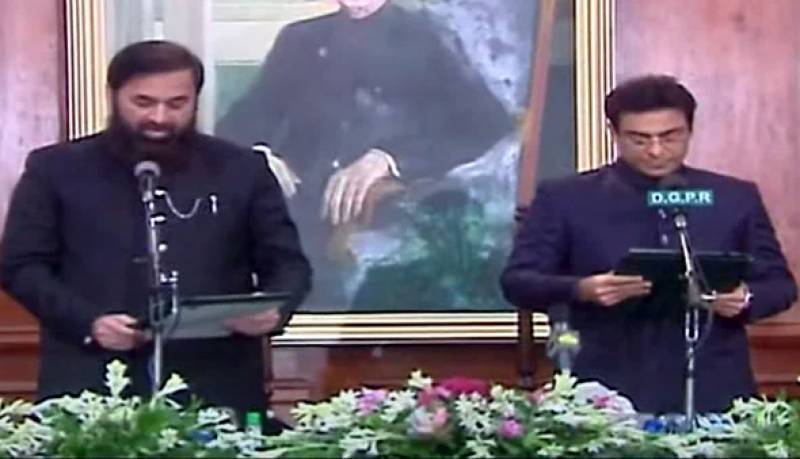 Hamza Shahbaz takes oath as Punjab CM 