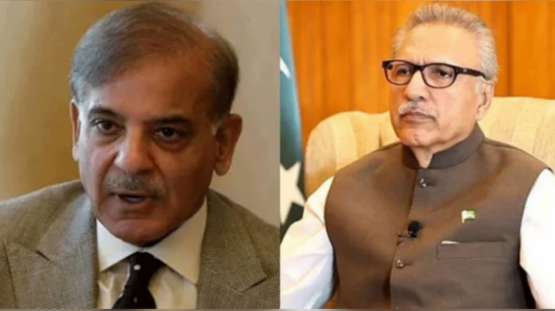 President Alvi, PM Shehbaz express grief over loss of lives in army helicopter crash