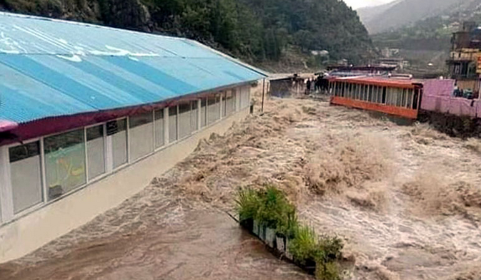 Emergency declared in several KP districts as flash floods wreak havoc in various parts 
