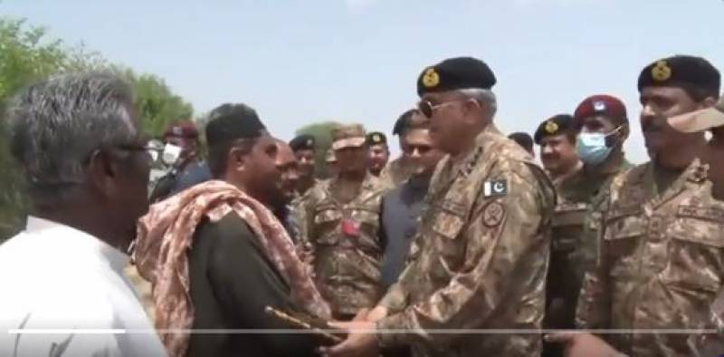 Won't rest until each one of flood affected is rehabilitated: COAS Bajwa
