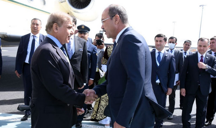 PM Shehbaz in Uzbekistan's Samarkand to attend SCO summit
