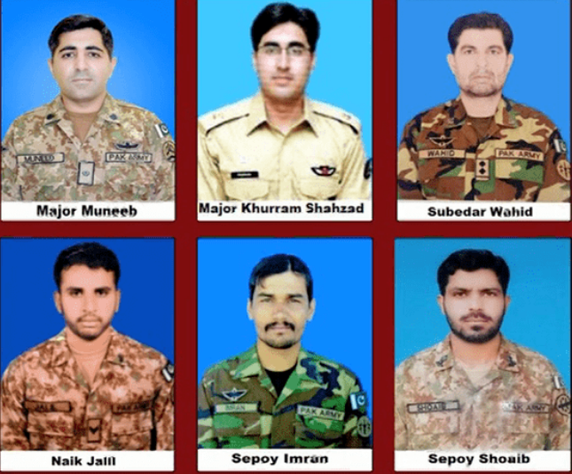 6 including two Pakistan Army majors martyred in helicopter crash: ISPR