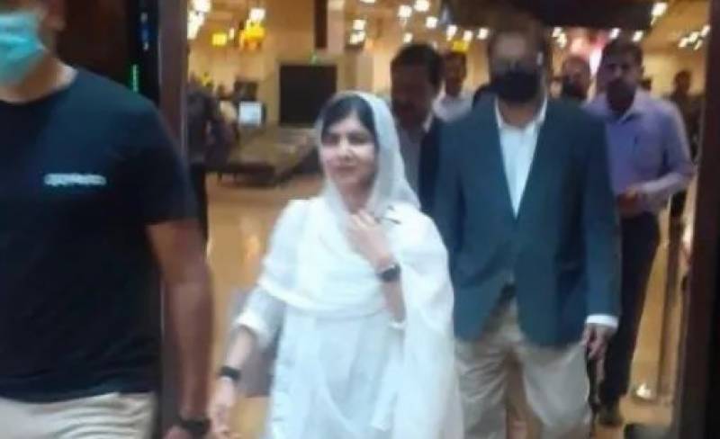Malala Yousafzai arrives in Pakistan to visit flood-hit areas