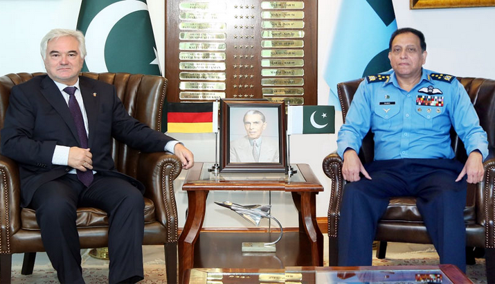 Air Chief, German envoy discuss areas of mutual interest