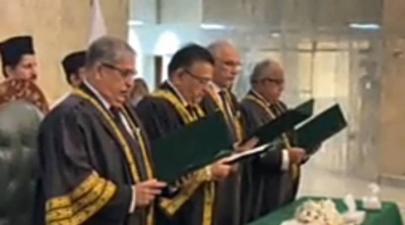 Three newly-elevated SC judges take oath of office