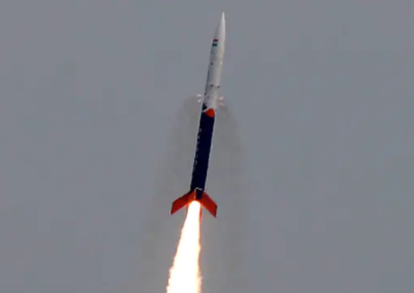 India successfully launches first privately made rocket