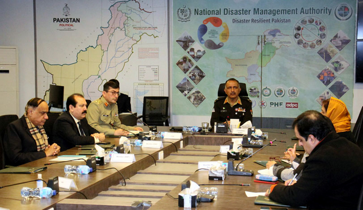 NDMA chief reviews COVID-19 situation, surveillance mechanisms at airports