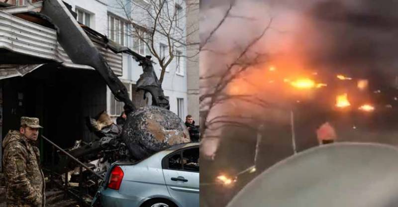 Ukraine's interior minister among 18 dead in helicopter crash