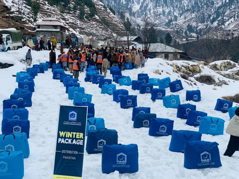 Alkhidmat Foundation distributes winter packages among 150,000