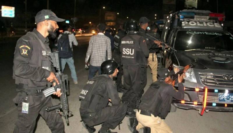 Karachi police compound cleared, all three terrorists killed