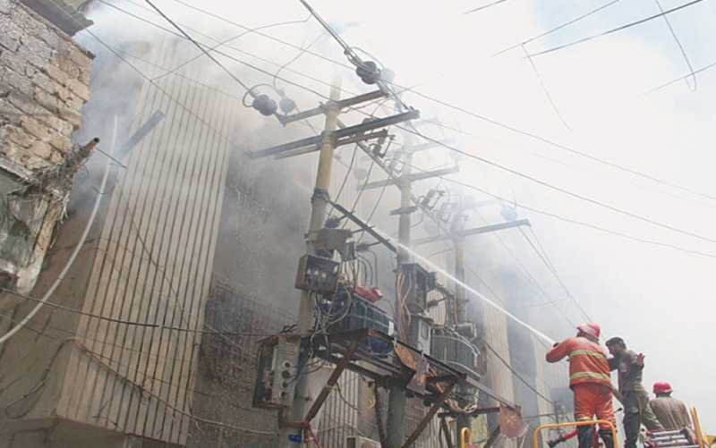 Four firefighters killed, several injured in Karachi's blazing factory collapse