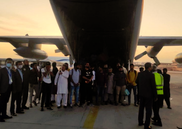 Third batch of 97 Pakistanis evacuated from Sudan reaches Karachi: FO