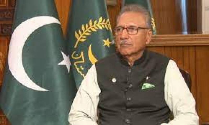 President Alvi says protests should remain within bounds of the law