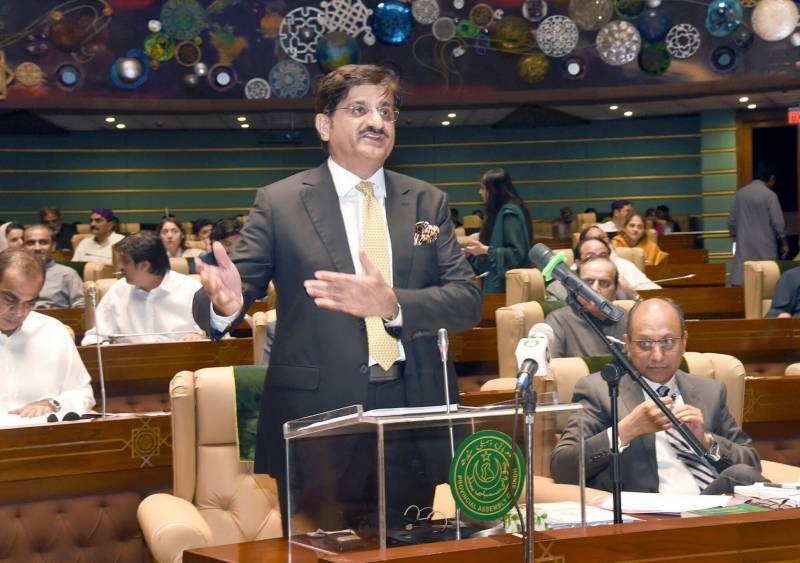 CM Murad Ali Shah presents Rs2.2 trillion Sindh budget for FY 2023-24