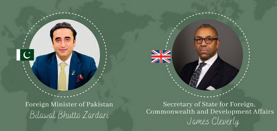 FM Bilawal, UK foreign secretary discuss bilateral ties
