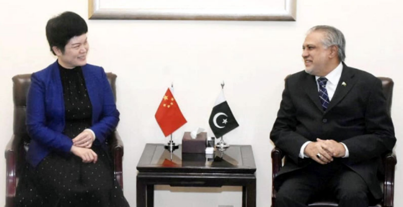 Dar, Chinese Charge’d Affairs discuss avenues to further strengthen cooperation