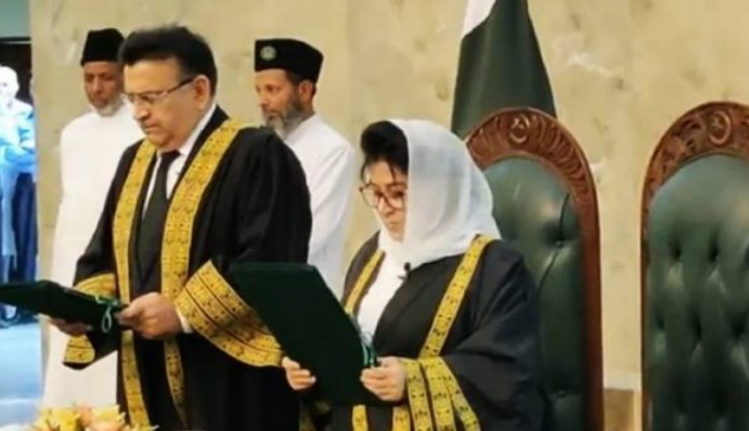 Justice Mussarat Hilali takes oath as SC judge