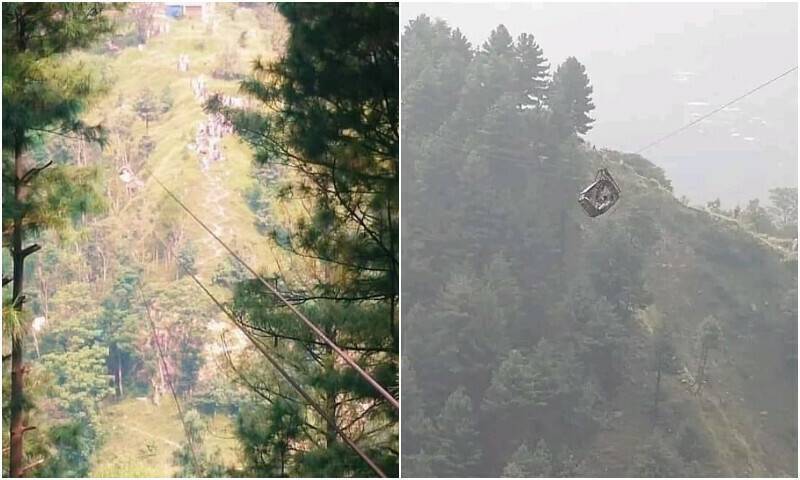 Operation underway to rescue eight passengers stranded in Battagram chairlift