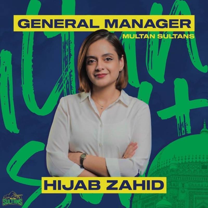 Multan Sultans appoint Hijab Zahid as first female GM in PSL franchise history