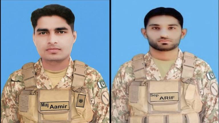 Major among three martyred in KP gun battle 