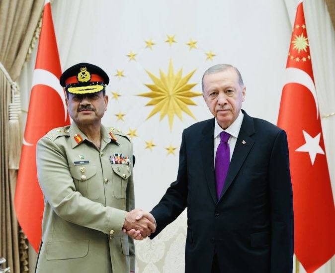 COAS Asim Munir calls for enhancing Pakistan-Turkiye defence collaboration