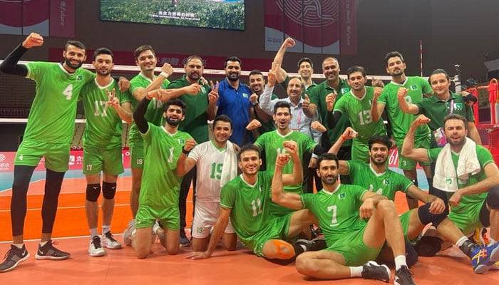 Asian Games 2023: Pakistan volleyball team lose to Qatar in quarter-finals 