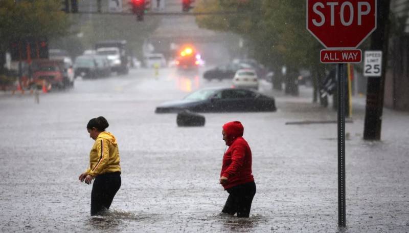 New York put under state of emergency amid heavy rainfall, flash flooding