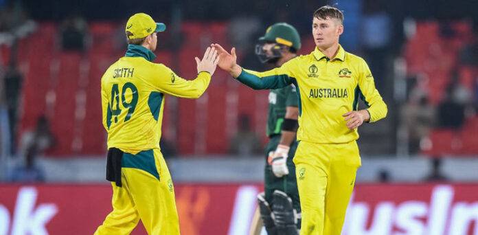 World Cup 2023: Australia beat Pakistan by 14 runs in nail biting warm-up match