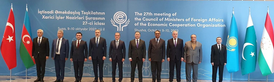 FM Jilani in Azerbaijan to attend ECO Council meeting