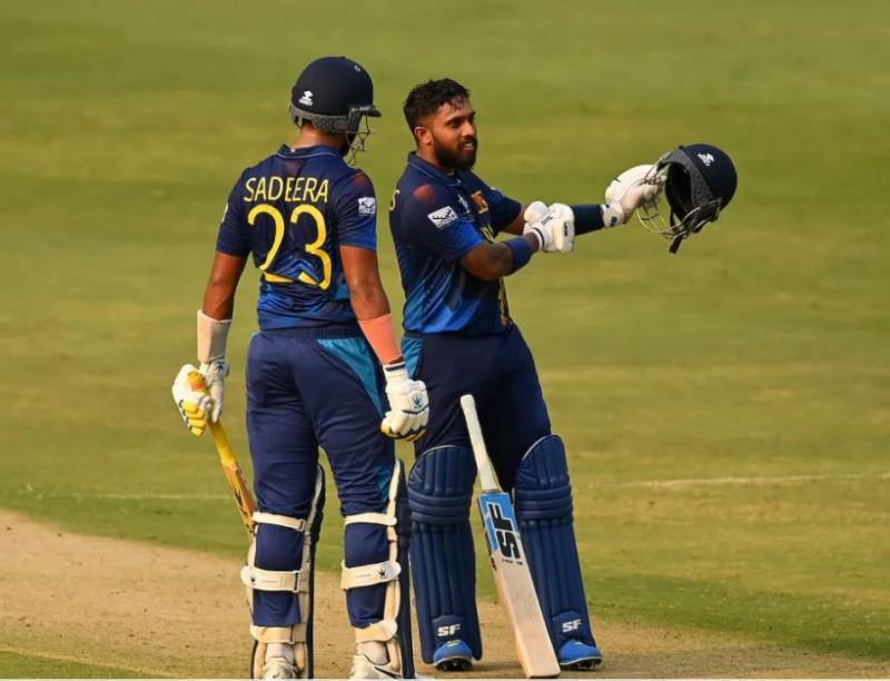 ICC World Cup 2023: Sri Lanka set 345-run target for Pakistan